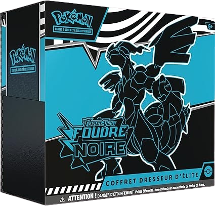 Coffret Dresseur D’Élite ETB Pokémon Foudre Noire EV 10.5