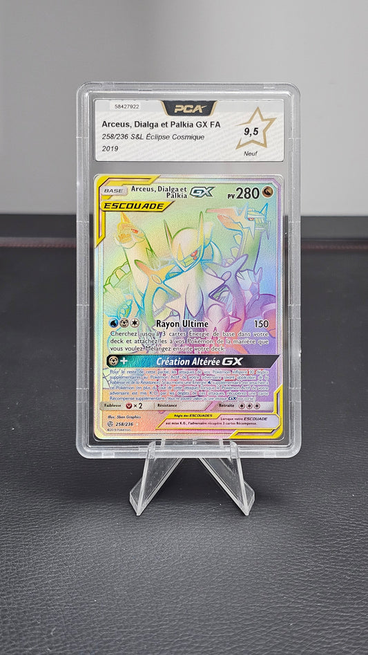 Arceus dialga palkia GX FA Rainbow
