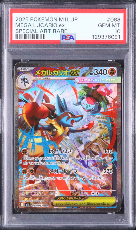 Mega Lucario ex - Face avant