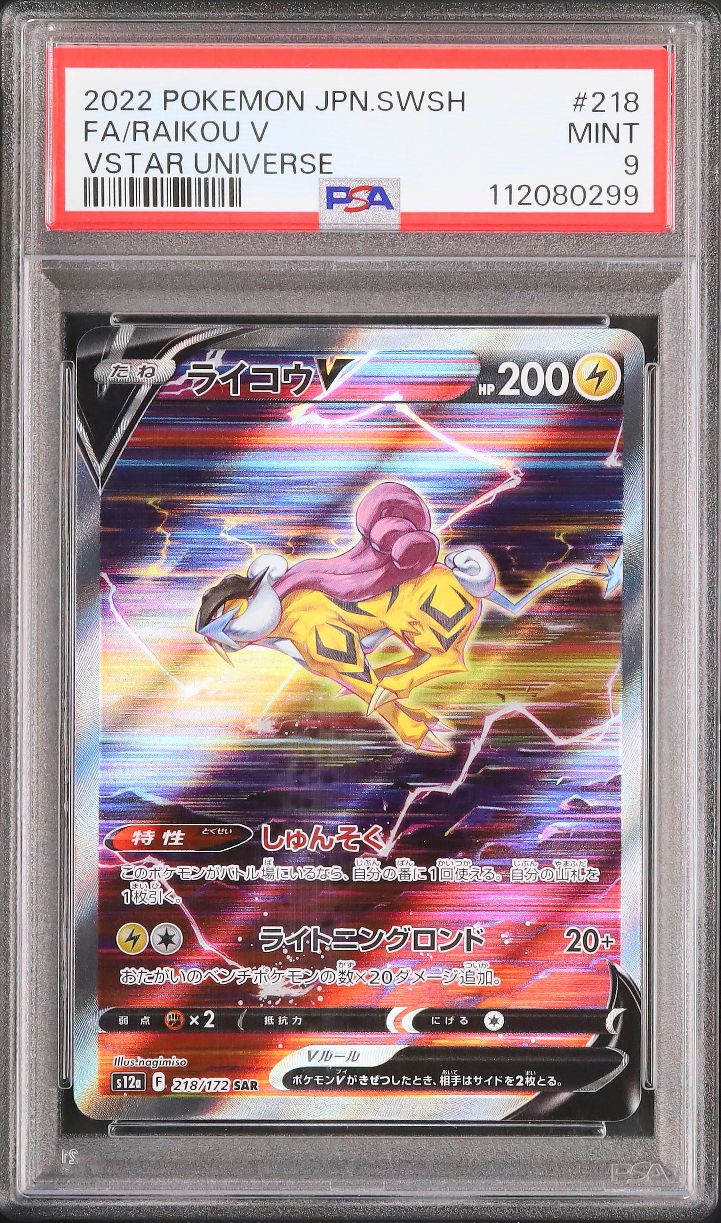 Raikou V - Face avant