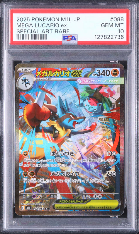 Mega Lucario ex - Face avant