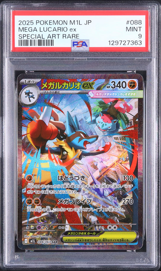 Mega Lucario ex - Face avant