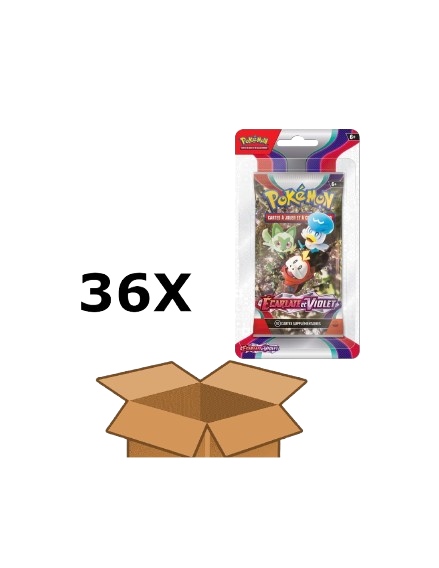 Case de Blister Ecarlate et Violet EV01
