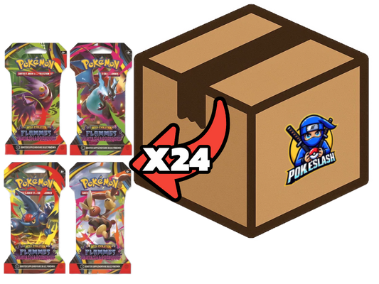 Case de Blister Cartonnés Flammes Fantasmagoriques ME02