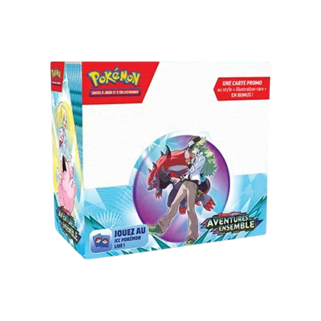 Display PROMO scellée de 36 boosters Aventures Ensemble EV09
