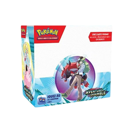 Display PROMO scellée de 36 boosters Aventures Ensemble EV09