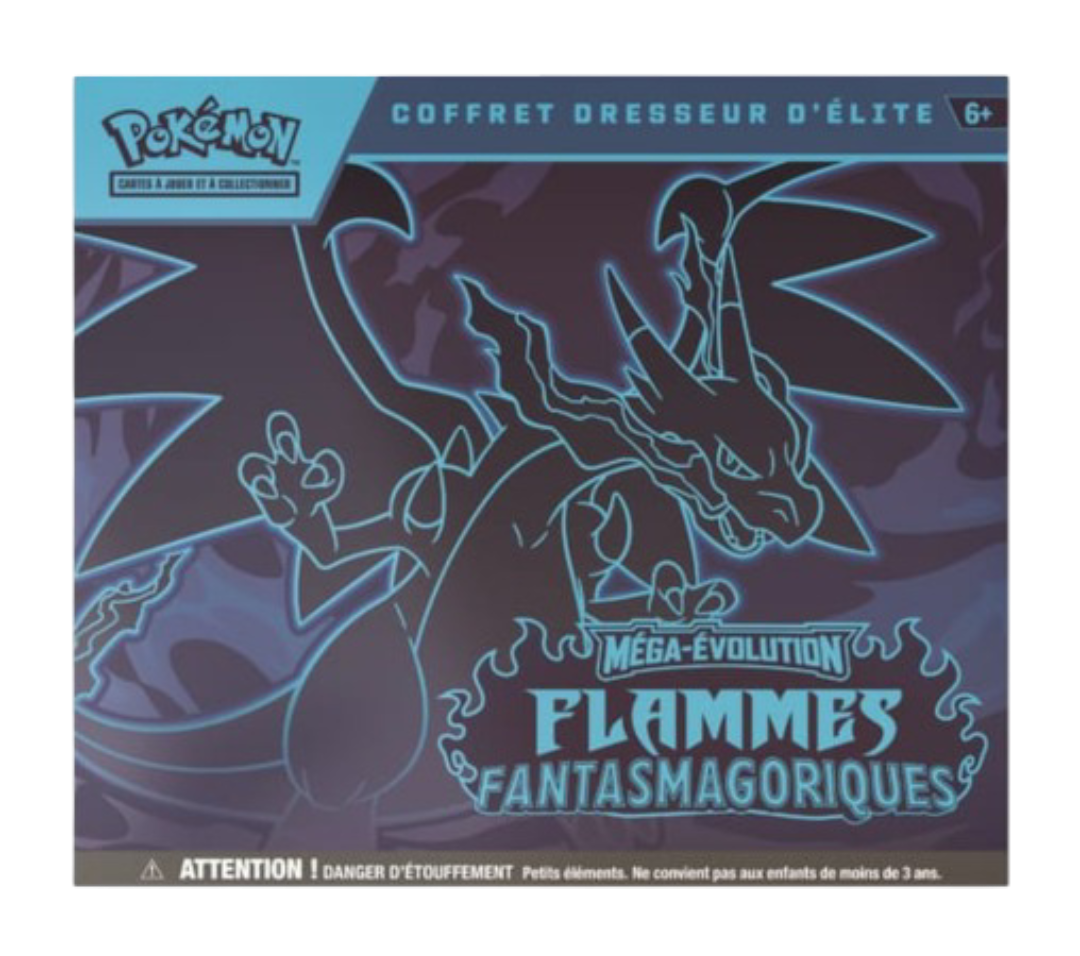 Coffret Dresseur D’Élite ETB Pokémon Flammes Fantasmagoriques ME02