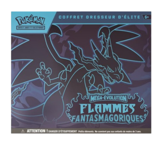 Coffret Dresseur D’Élite ETB Pokémon Flammes Fantasmagoriques ME02