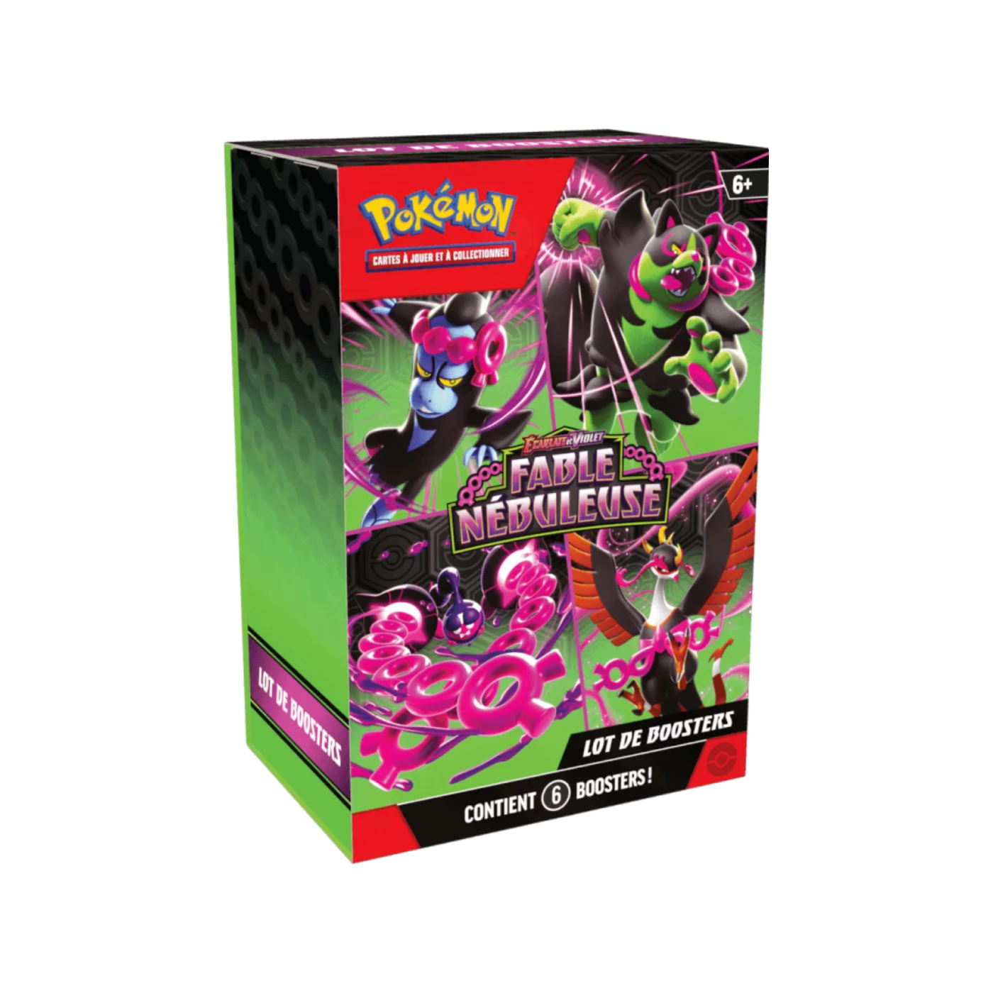 Bundle Pokémon 6 Boosters EV6.5 Fable Nébuleuse FR