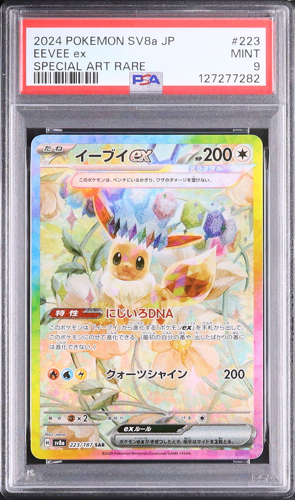 Eevee ex - Face avant