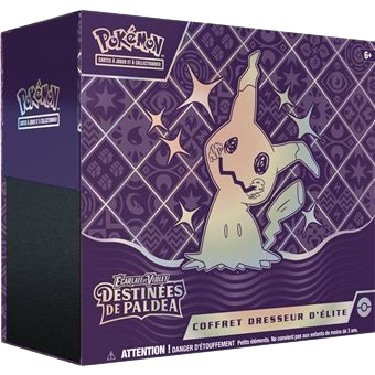 ETB EV4.5 Destinées de Paldea – Coffret Dresseur d'Élite FR