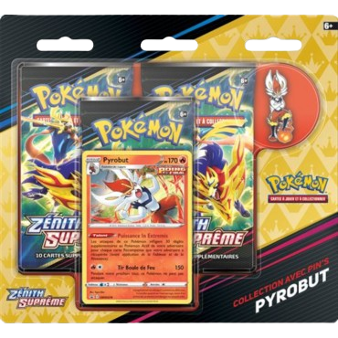 Pokémon Tripack – Zénith Suprême – Pyrobut