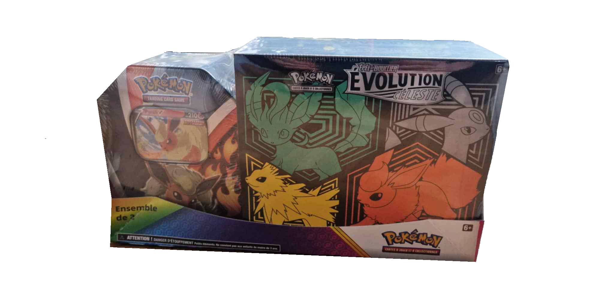 Duopack Etb et Pokebox Évolution Céleste - Pyroli