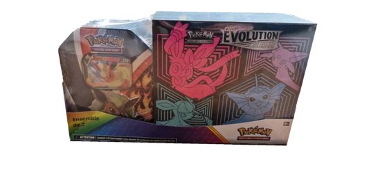 Duopack Etb et Pokebox Évolution Céleste - Pyroli